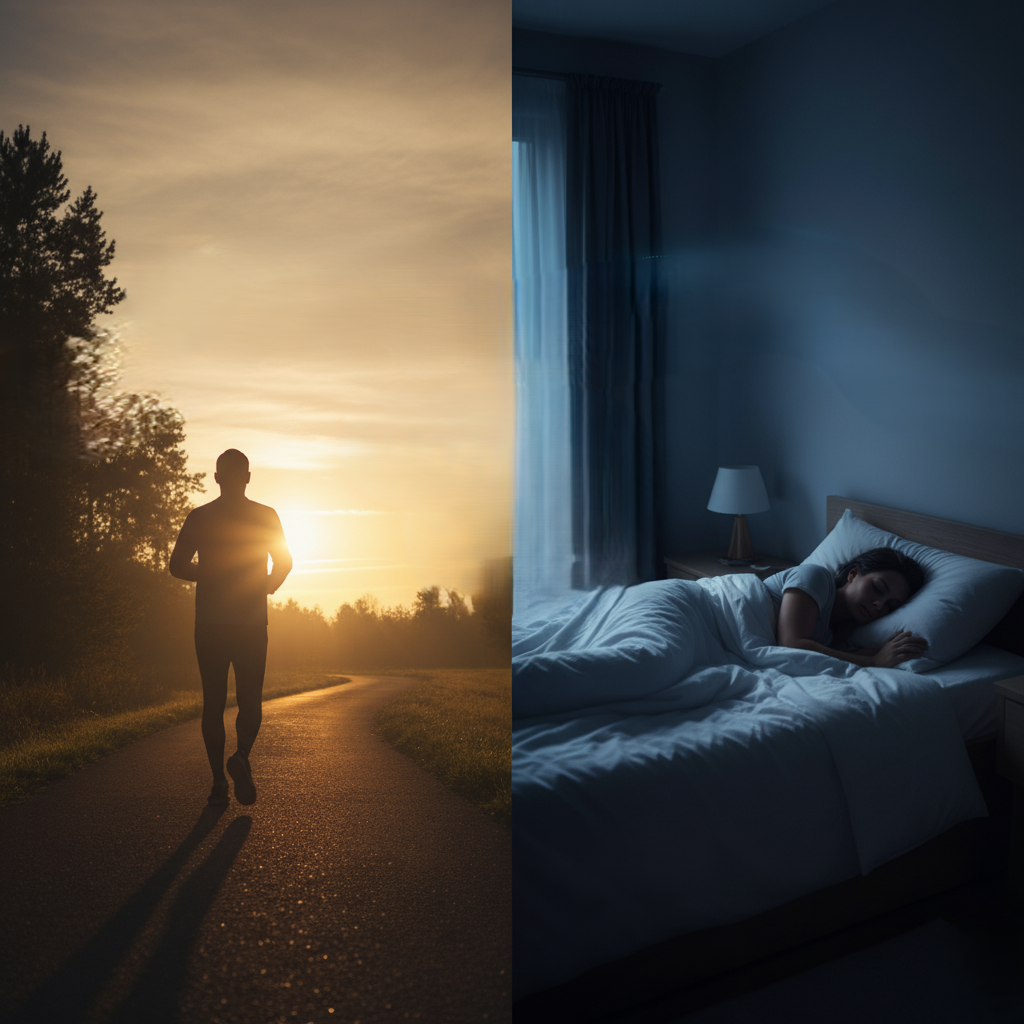 運動と睡眠の関係について