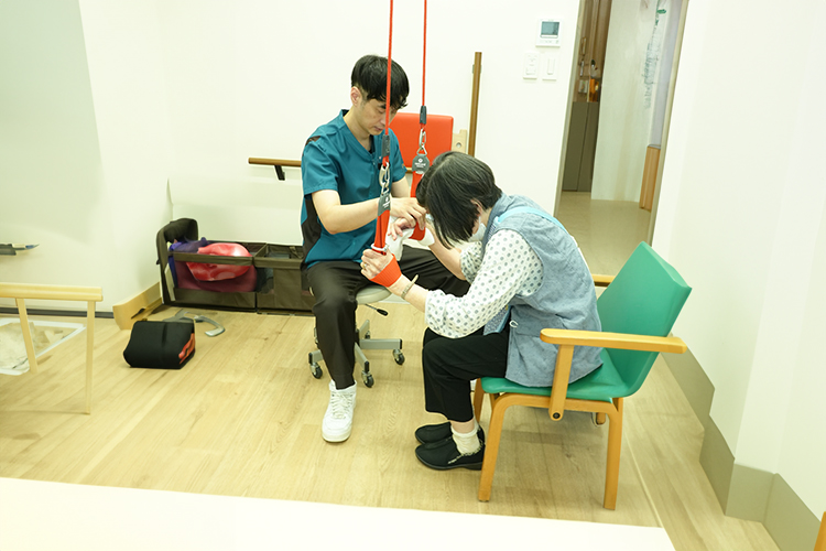 ストレッチ・関節可動域訓練2